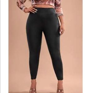 FAUX LEATHER LEGGINGS